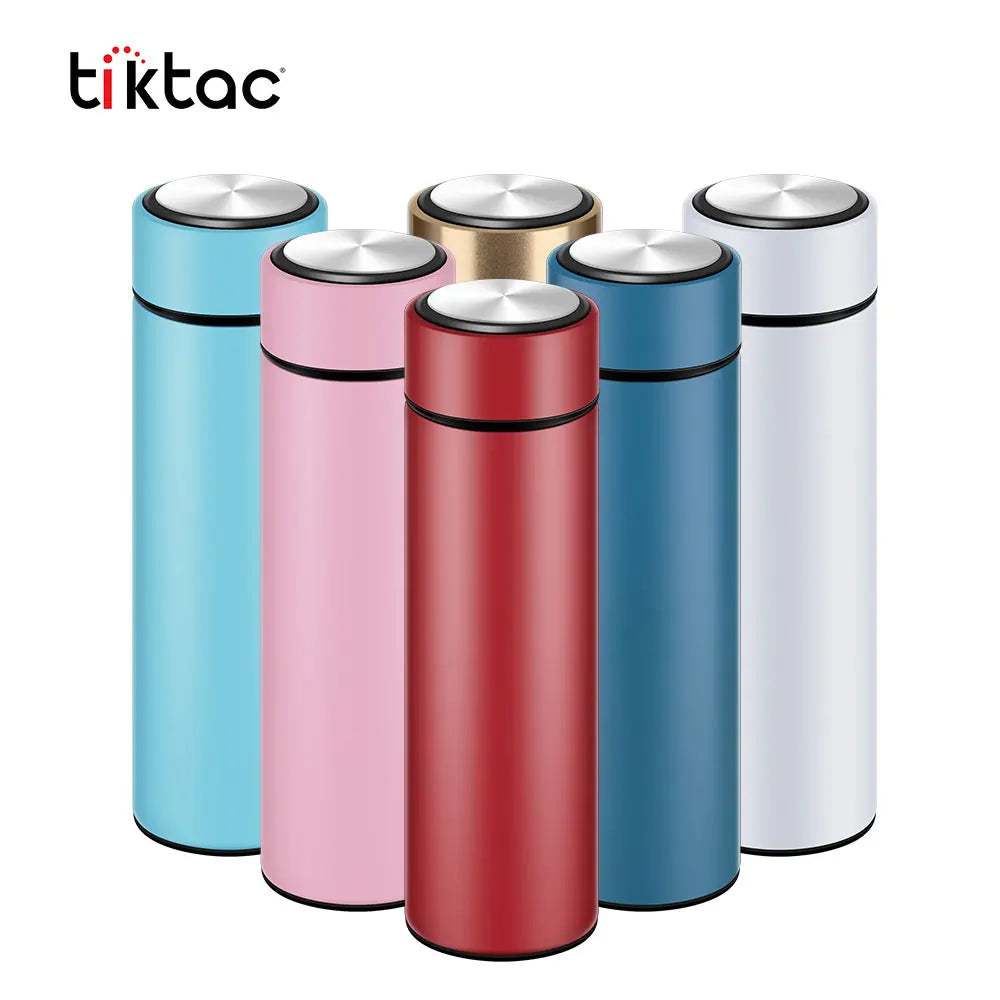 Customize White Free Sample Double Wall Thermos Stainless Steel Thermal Vacuum Tea Flask