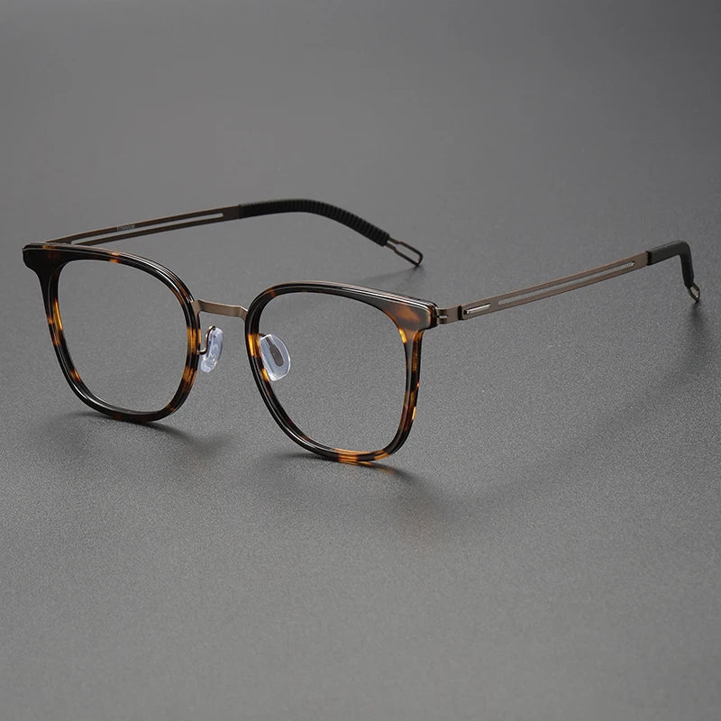8202303 Ladies Ultralight Titanium Optical Glasses Frames Luxury eyeglasses Eye Eyewear Anti Blue Light Glasses for Wom