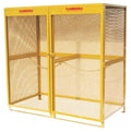 High-Style Gas Cylinder Cage 6-Foot Galvanized Steel Wire Mesh with 3D Modeling Heat Treated for Warehouse & Construction Site