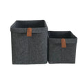 Foldable Felt  Storage Basket  Bag