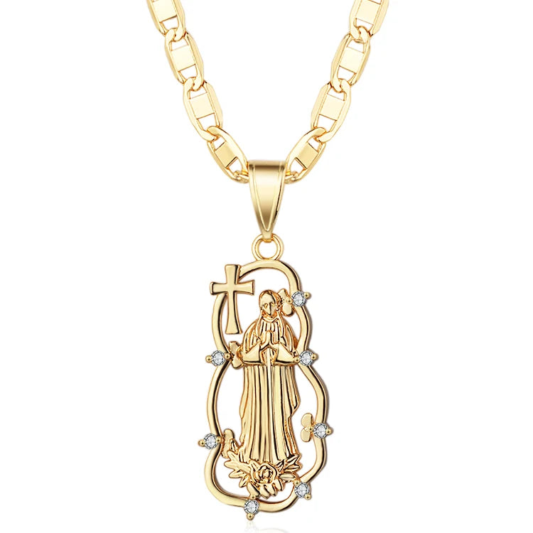 18k Gold Plated Golden Pendant Fashionable Pendant