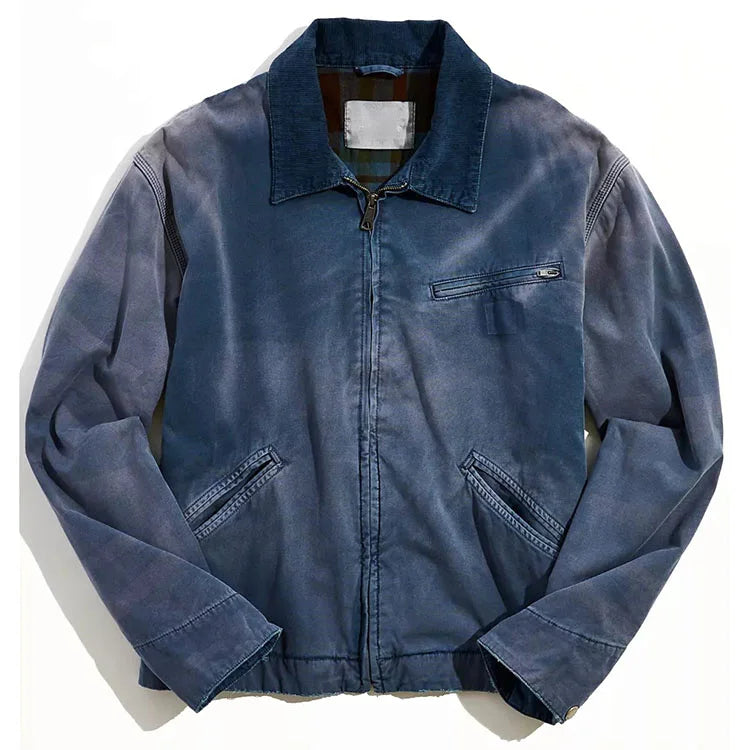 High Quality Customized Autumn Winter 100% Cotton Casual Heavyweight Jackets for Men