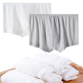 Factory Direct Customized Cotton Hotel Spa Hospital Disposable Underwear Disposable Briefs Men's Underwear