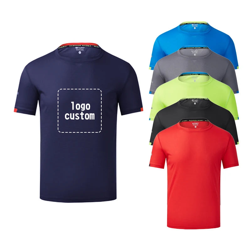 Wholesale Promotion Gym Clothes Unisex Blank T Shirt Custom logo Printing 8 Colors Sublimation Round Neck Plain T Shirts for Men