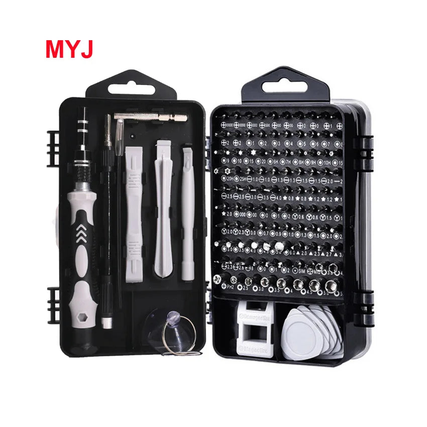 Ready to Ship Good Price Mobile Phone Repairing Tools 115 in 1 Screwdriver Set