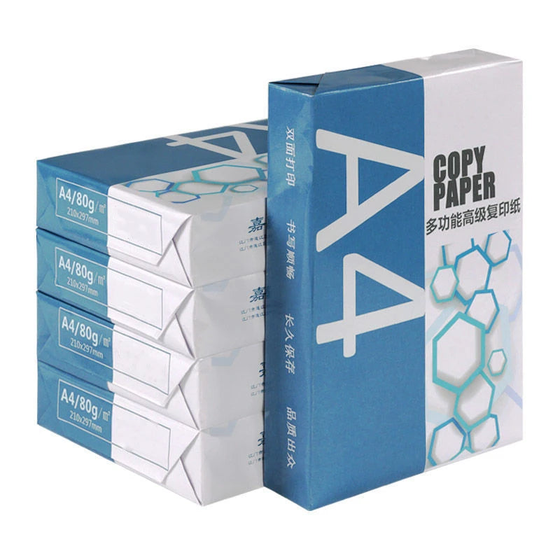 Custom Carton Packing 500 Sheets 70 Gsm 80 Gsm White Printing Paper A4 Copy Paper China's Agent Purchasing