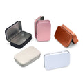 Custom Food-Grade Rectangular Tin Case with Durable Tinplate Square Shape Mint Candy Box for Chewing Gum Customized Logo
