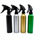 Hair Salon Aluminium Mist Spray Bottle with Trigger Sprayer Barber Aluminium Spray Bottle