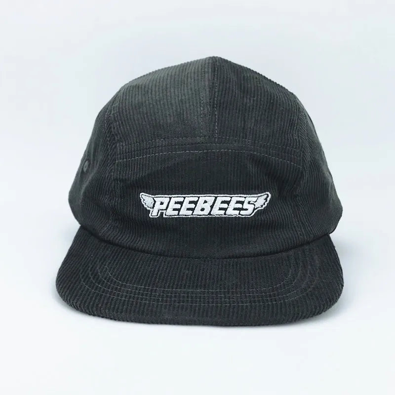 Running Corduroy Custom Embroidery Camper Caps Traveling Camp Hat for Outdoor
