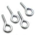 SDPSI M3 M4 M5 M6 M8 M10 Zinc Plated Carbon Steel Sheep Eye Screw Closed Hook With Ring Screw Lifting Ring Sheep Horn Eye Bolt