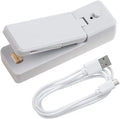 USB Charging Sealing Machine Hand Pressure Portable Mini Heating Plastic Packaging Machine Handheld Vacuum Food Sealing Device