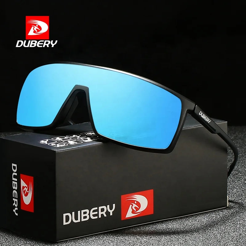 DUBERY Oversize Uv400 Polarized High Quality Sunglasses for Men square Shades Uv400 Eyewear Wholesale Sunglasses 2026 D606