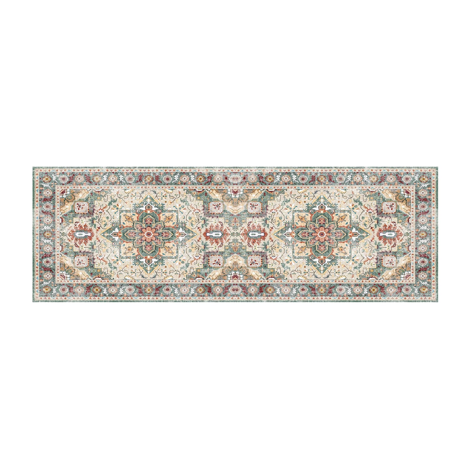 Soft Abstract Carpet Mat Home Runner Rug Mat for Hallways Kitchen Bedroom Bathroom Entryway