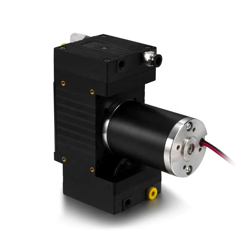 24V 40LPM -95KPa Oilless High Vacuum DC Brushed Motor Diaphragm Micro Air Pump 100W for Environmental Protection