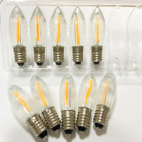 10pcs/box E10 Indoor Candlewood Arch Bridge LED Bulb 24V0.5W LED Bulb Christmas Light String