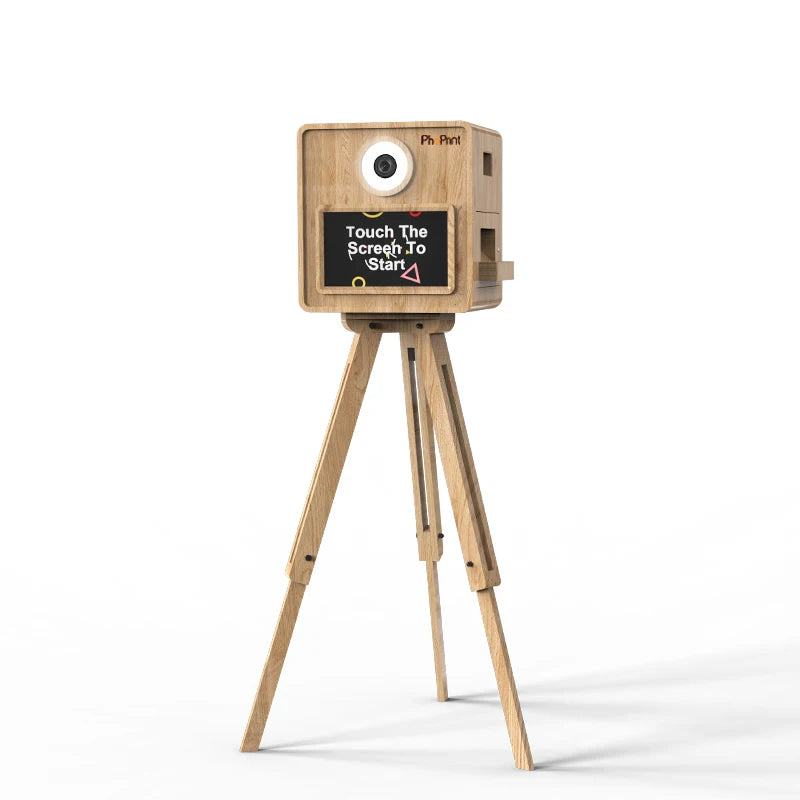 Outdoor Wedding Rental Vintage Glam Gif Wooden Dslr Photo Booth for Sale