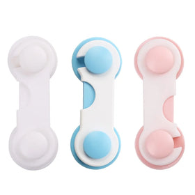 Baby Care Protection Drawer Door Cabinet Cupboard Toilet Children Safety Locks New Baby Plastic All-season Not Support 9.5cm