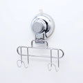 No Drilling Hooks Wall Mounted Stainless Steel Towel Hook Holder Heavy Duty Vacuum Suction Hanger
