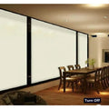 Self-Adhesive Smart Glass Film Electrochromic Window Decorative Heat Insulation Explosion-Proof Functions Hotels Apartments
