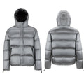 Alike Men's Slim Sport Style Winter Jacket XL Warm Hooded Puffer Breathable Windproof Casual with Shell Hot Sell