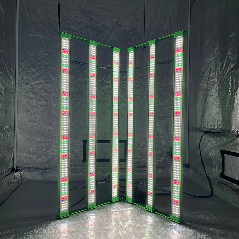 Separate Switches for UV/IR  KingBrite Led 600W Samsung LM301H EVO Mint White with Green UV IR LED Grow Light