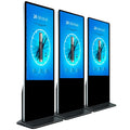 Floor Standing Interactive Advertising Screen Equipment Vertical LCD Digital Display 55 Inch Touch Screen Kiosk