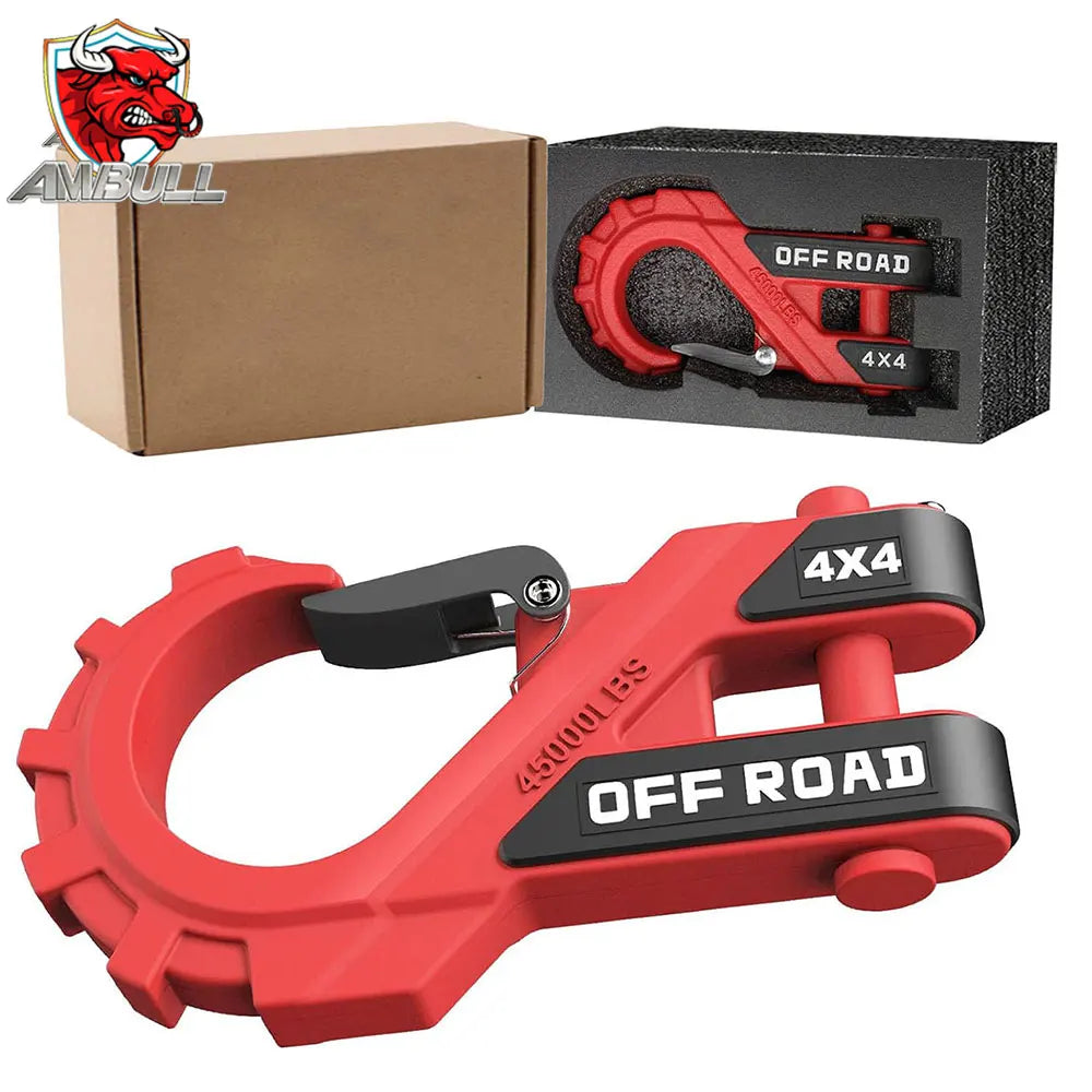 Ambull Factory Price 20t Heavy Duty Electric Anchor Winch Metal Winch Hook Rescue Buckle Marine Towing Winch Rope With G70 Hook MegaBDM