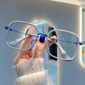 2023 New Luxury Best Selling Anti Blue Light Glasses for Men Women Square Computer Glasses Blue Light Blocking Glasses