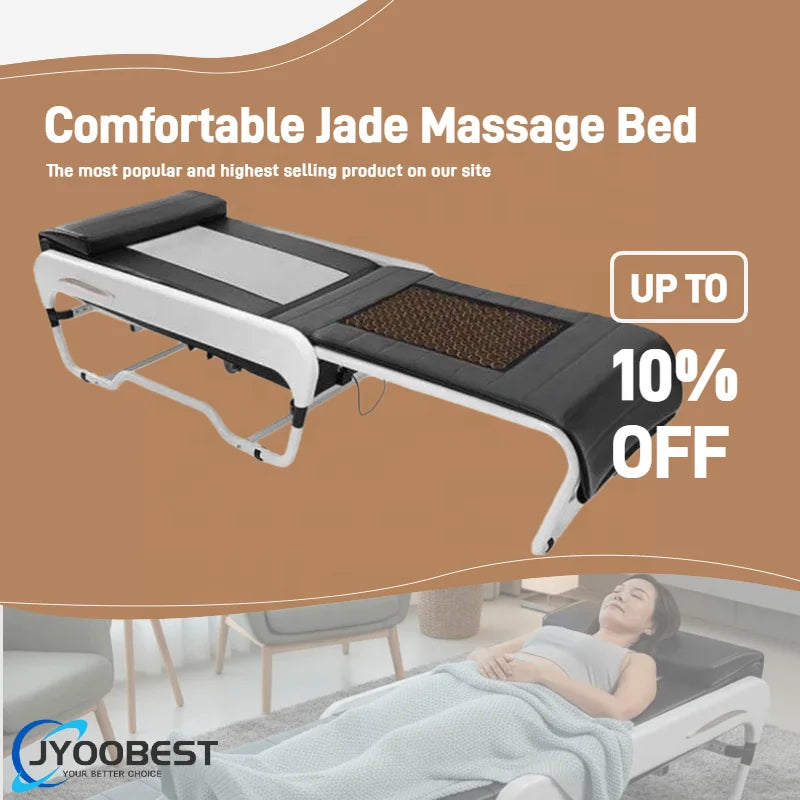 Healthy Care Jade Stone Massage Bed Comfortable Body Massage Tables & Beds
