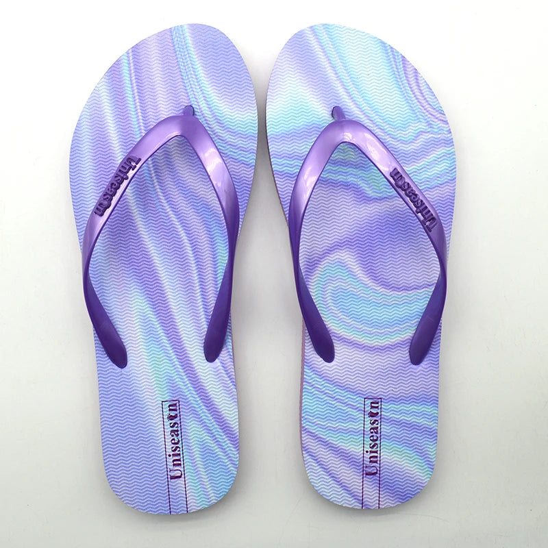 Hot Sale  Female Flip-Flops Slippers with Metal Decoration