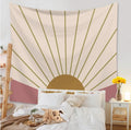 HOT Small Fresh Tapestry Ins Hanging Cloth Background Cloth Cartoon Leaf Sowing Decorative Cloth Bedside Wall Curtain
