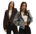 Yoga Jacket Women Running Jackets Long Sleeve Ladies Yoga Sport Outdoor Coat Zipper Sportswear Gym Fitness Top