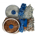 Casting Net with Fish Cage 4ft 6ft 8ft Radius Cast Nets for Fishing American Saltwater Freshwater Fishing Net with Ring