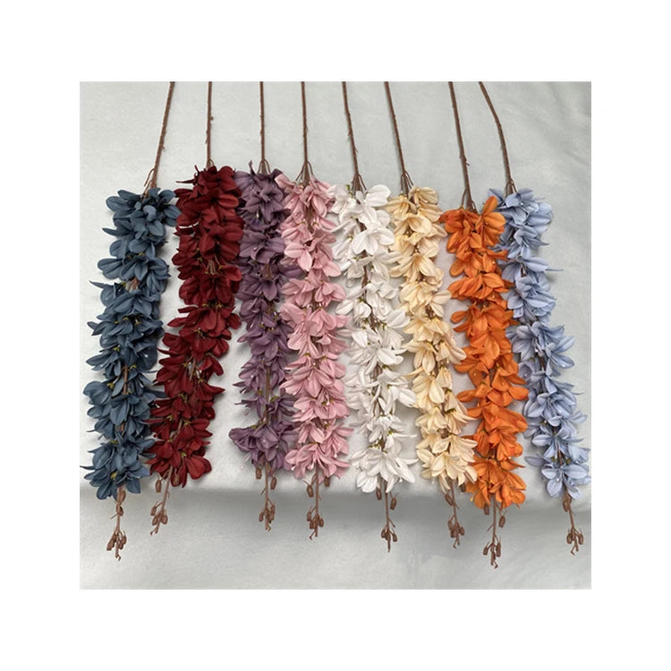 China Manufacture Quality Quality Ground Cloth  Las Vegas Big Delphinium Artificial Wholesale Flowers Mothers Day