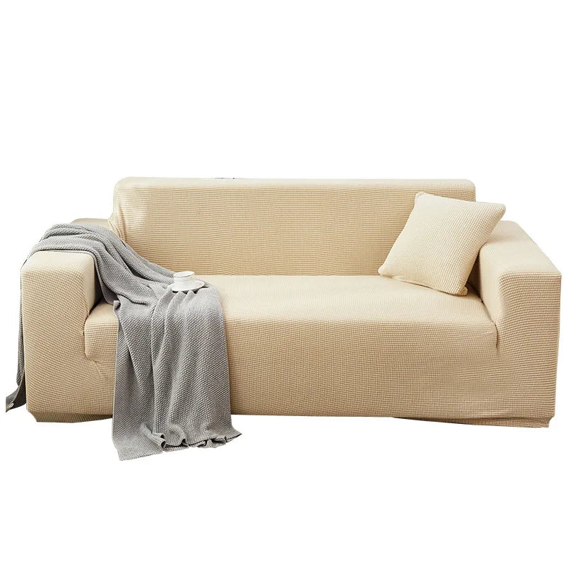 Custom Living Room Non-slip Slipcover Customized Spandex Elastic Stretch Sofa Cover Seat Covers Sofa Stretch