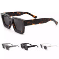 Fashion Oversized Luxury Women Glasses Square Acetate Sunglasses 2024 Custom Logo Frames Polarized Acetate Sunglasses Men 2025