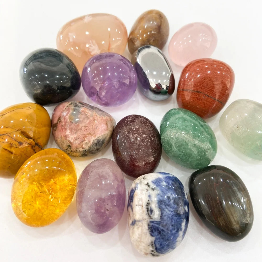 Bulk Sale Healing Crystals Chakra Meditation Gemstone Gravels Mixed Semi-precious Stone Tumbled Stones for Gift