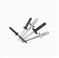 5/32" Aluminum Tri Fold Blind Rivet