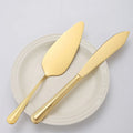 Creative Design Stainless Steel Butter Knife Applicator Pizza Spatula Silverware Wedding Cake Cutter Set