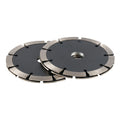 Industrial OEM 5" Diamond Double Sandwich Tuck Point Saw Blade for Wet/Dry Masonry Cutting