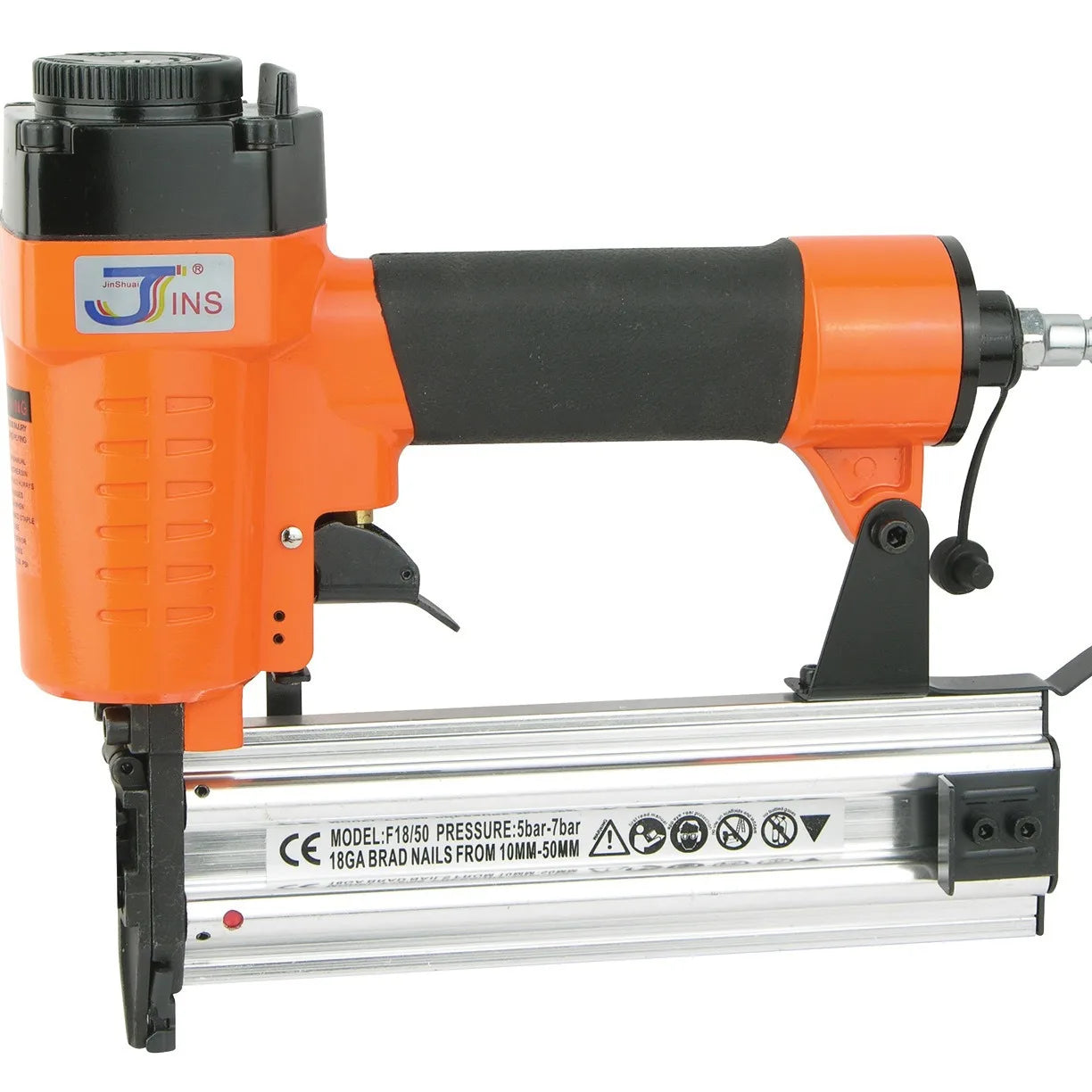 Professional Woodworking F50 Straight Coil Nailer Pneumatic Tools with Air Compressor Gas Nail Gun