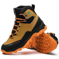 Diansen New Style Customized LOGO Safty Boots Anti Impact and Anti Stab Labor Safety Boots for Men Anti slip