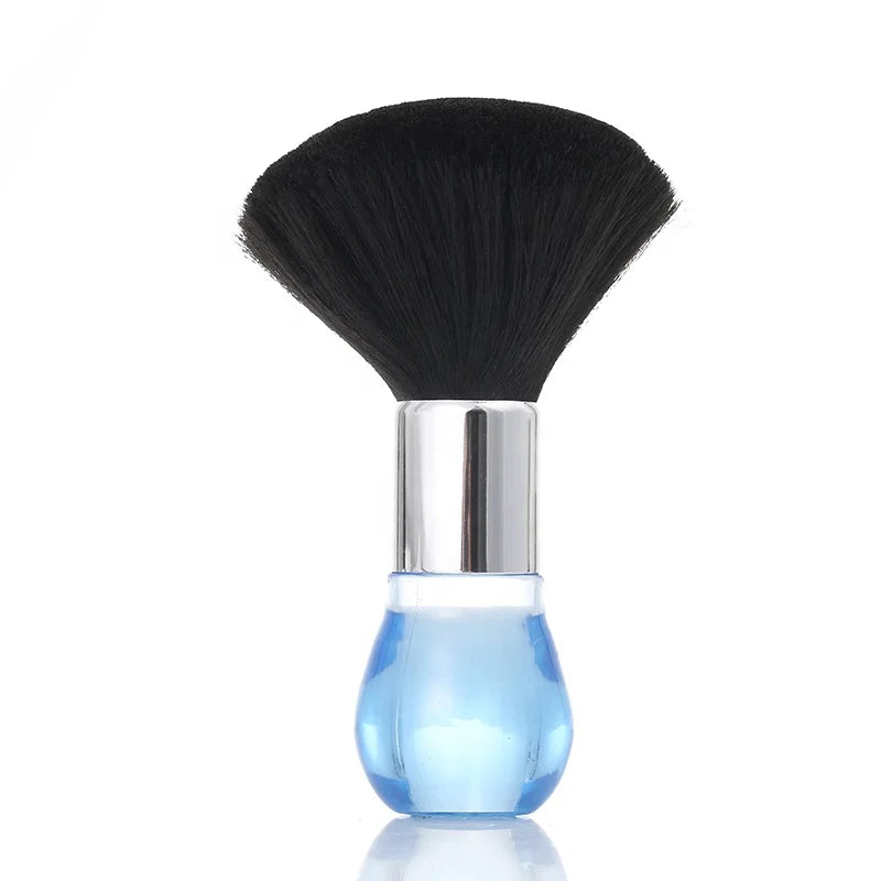 New Design Easy Clean Hair Styling Tools Creative Hair Cleaning Crystal Handle Neck Duster Brush for Salon