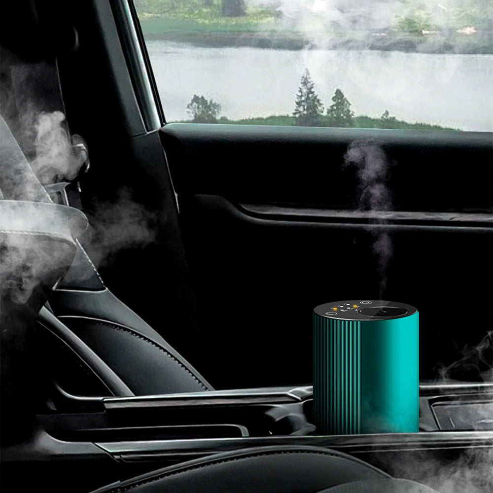 Battery Supported Waterless 5V Car Aromatherapy Diffuser with Smart Air Purifier 1 Year Warranty