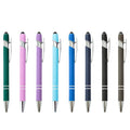 OEM ODM Custom Logo 2 in 1 Metal Stylus Ballpoint Pen Bulk Wholesale Promotional Gift for Touch Screen