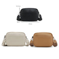 2024 Women's Large Capacity Crossbody Bag with Zipper Closure New Year Travel Purse and Single Shoulder Camera Bag for Girls