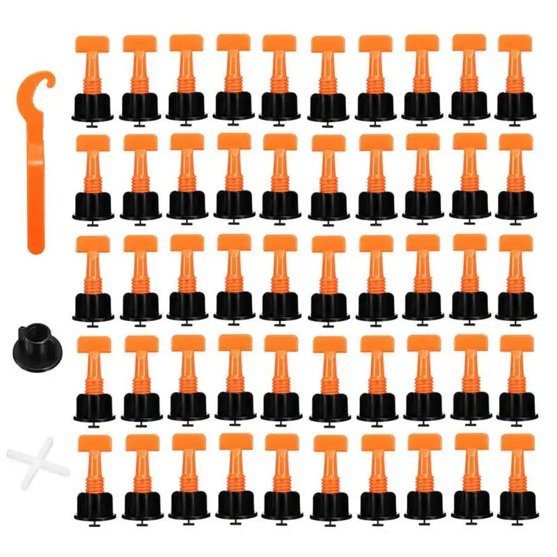 50pcs/set Level Wedges Tile Spacers for Flooring Wall Tile Spacer Carrelage Tile Leveling System Leveler Locator