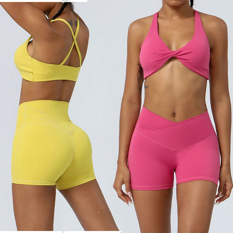 High-waisted Hip-lift Running Fitness Suit Yoga Suit Tight Yoga Exercise Suit for Women
