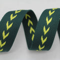 38mm Eco-Friendly Jacquard Webbing Luxury Backpack Strap Polyester Cotton Fabric Fashionable High Quality