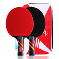 HUIESON HSKPPP06 Training Set Multi-Layer Pure Wood Table Tennis Racket High Performance for Players